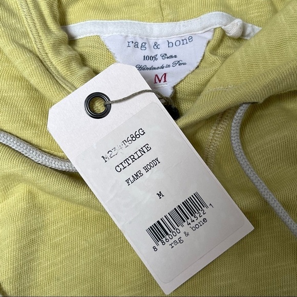 NWT Rag & Bone Flame Hoodie Size Medium - Picture 6 of 9